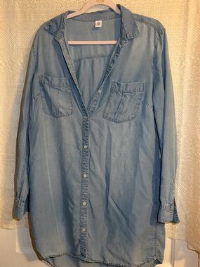 denim shirt / dress